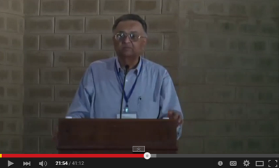 Talk by Dr N D Desai at Govardhan Eco Village, 2012